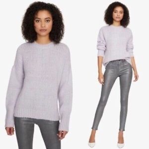 Sanctuary Telluride Sweater Lilac Snow Wool Alpaca blend